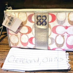 COACH wristlet